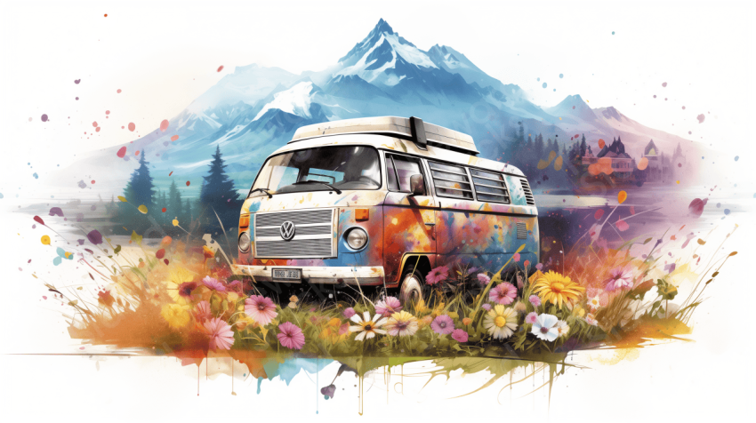 Watercolor Illustration W