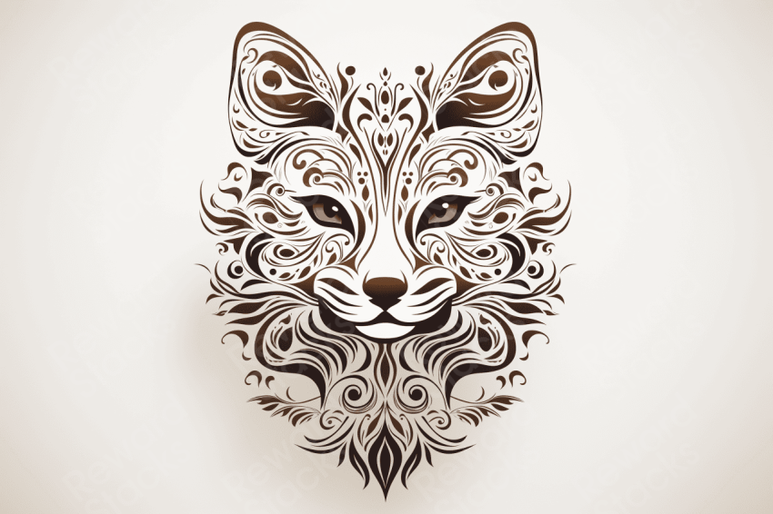 Fox Henna Art