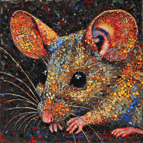 Mosaic mouse