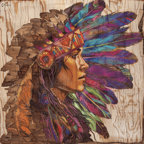 Native american woman