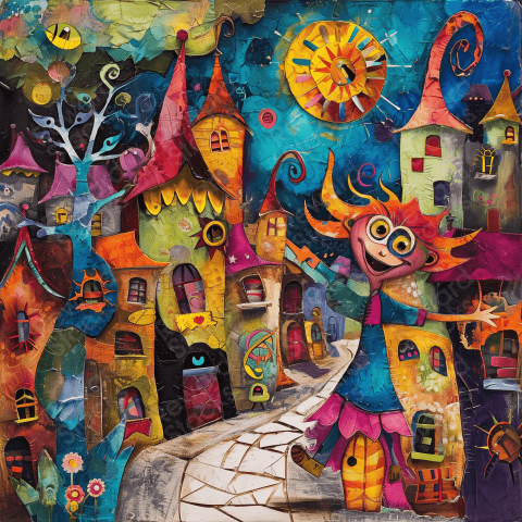 Happy world 3d illustrations