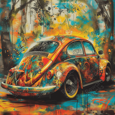 Volkswagen Street Art