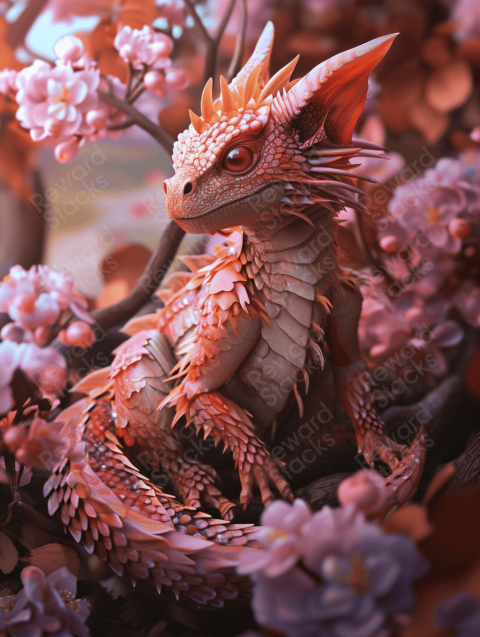 Flower Dragon