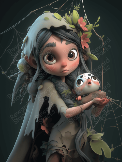Fairy 3D Render